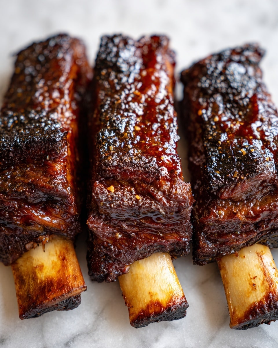 Slow Cooker Barbequed Beef Ribs Recipe - Recipe Image