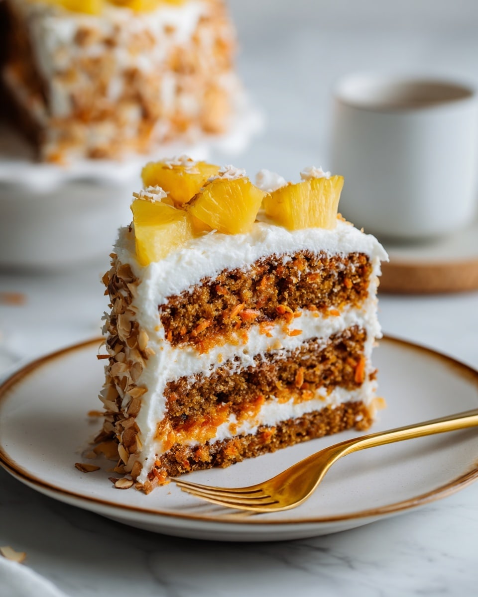 Hawaiian Carrot Pineapple Cake Recipe - Recipe Image