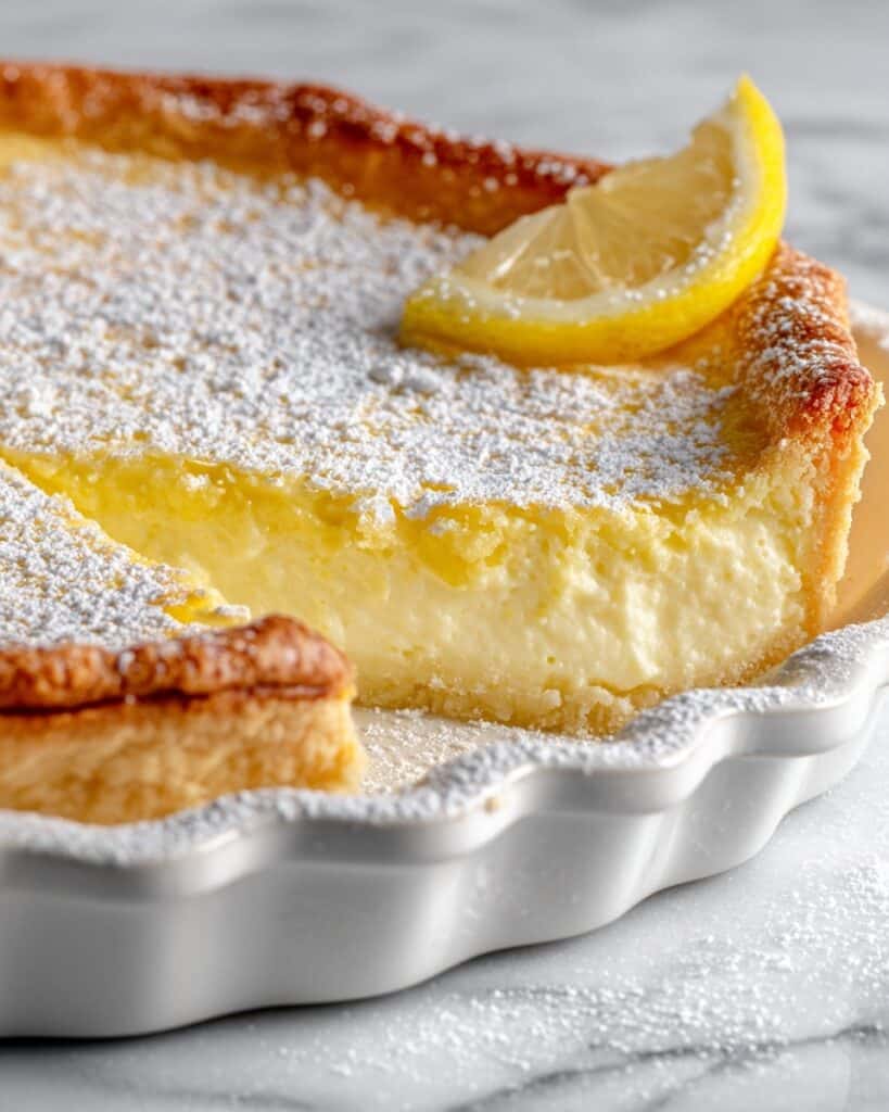 Ricotta Pie with Lemon, Chocolate Chips, and Nuts Recipe