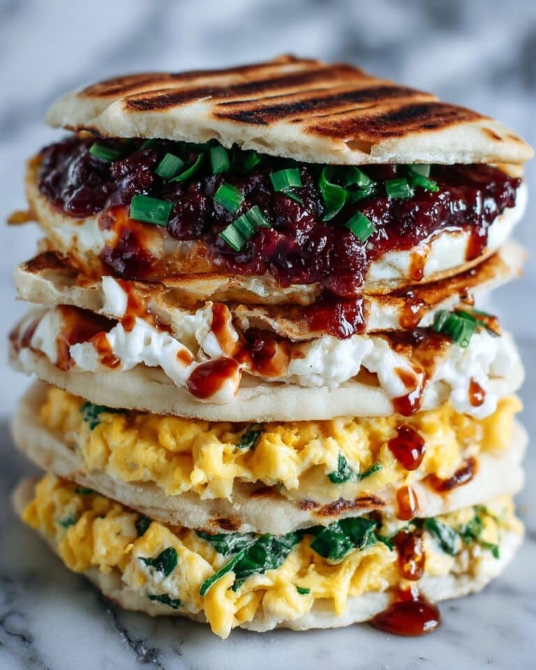 Spicy Chipotle Egg Breakfast Sandwiches Recipe