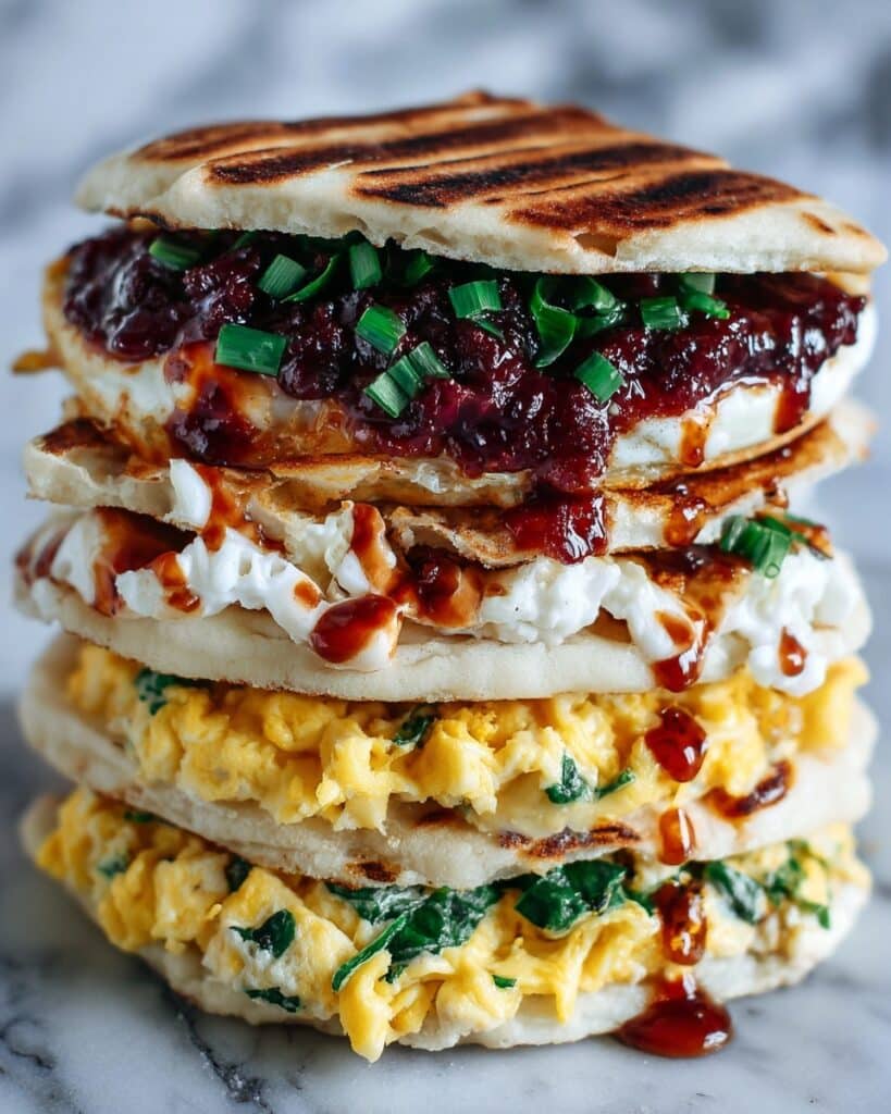 Spicy Chipotle Egg Breakfast Sandwiches Recipe