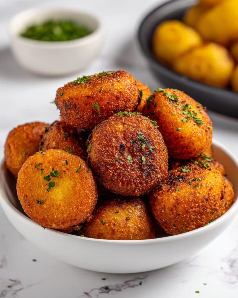 Garlic Parmesan Potato Pops Recipe