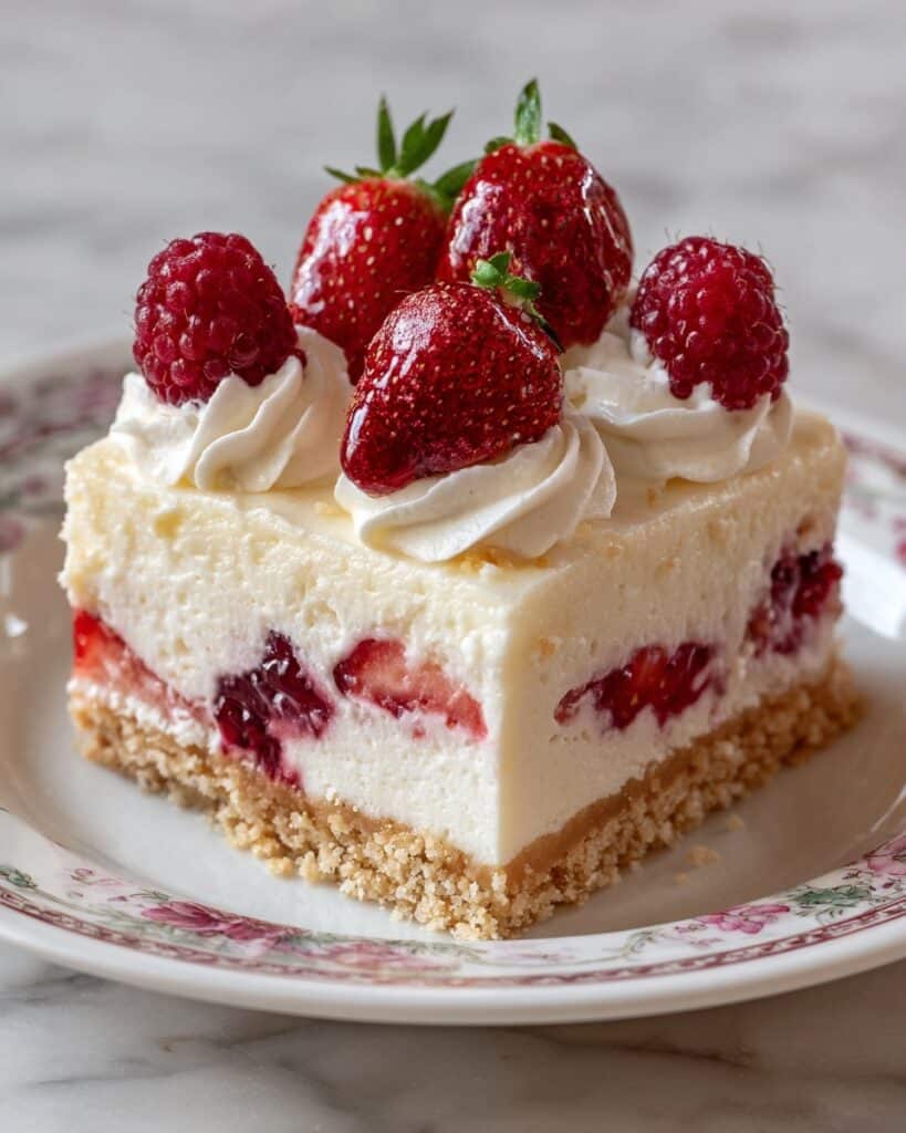 Strawberry Cheesecake Lush Recipe