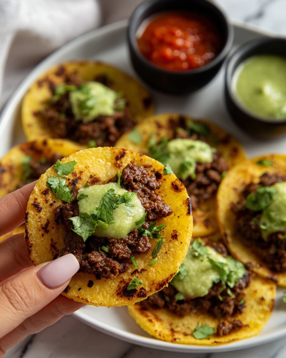 Crispy Ground Beef Tacos Recipe - Recipe Image