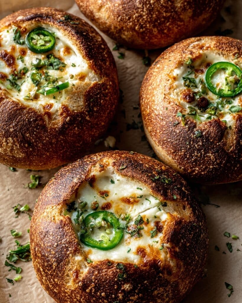 Jalapeno Cheddar Yogurt Bagels Recipe