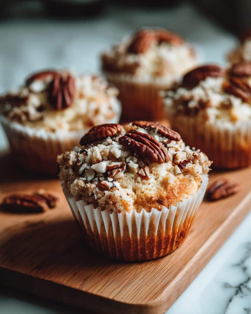 Pecan Pie Brown Sugar Muffins Recipe