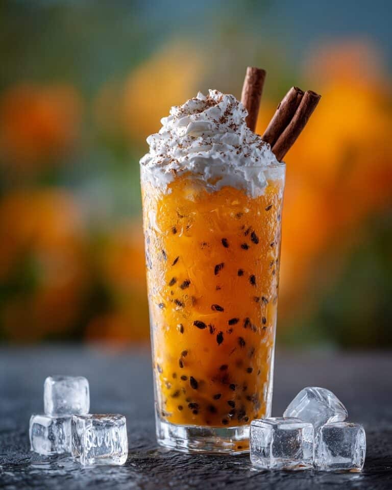 Iced Mexican Coffee Recipe