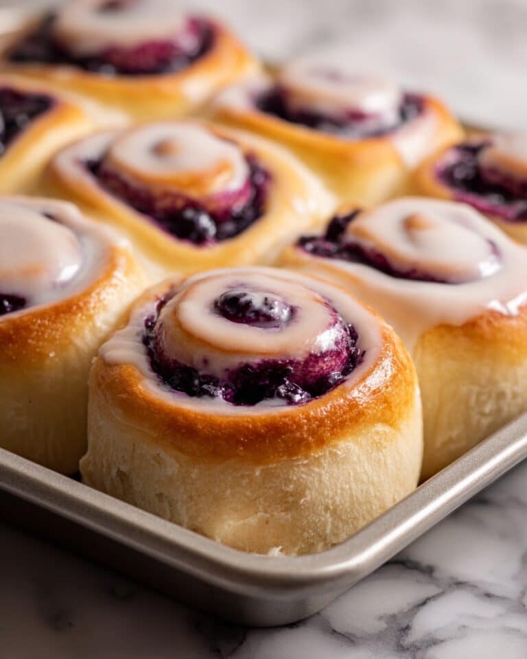 Blueberry Cheesecake Swirl Rolls Recipe