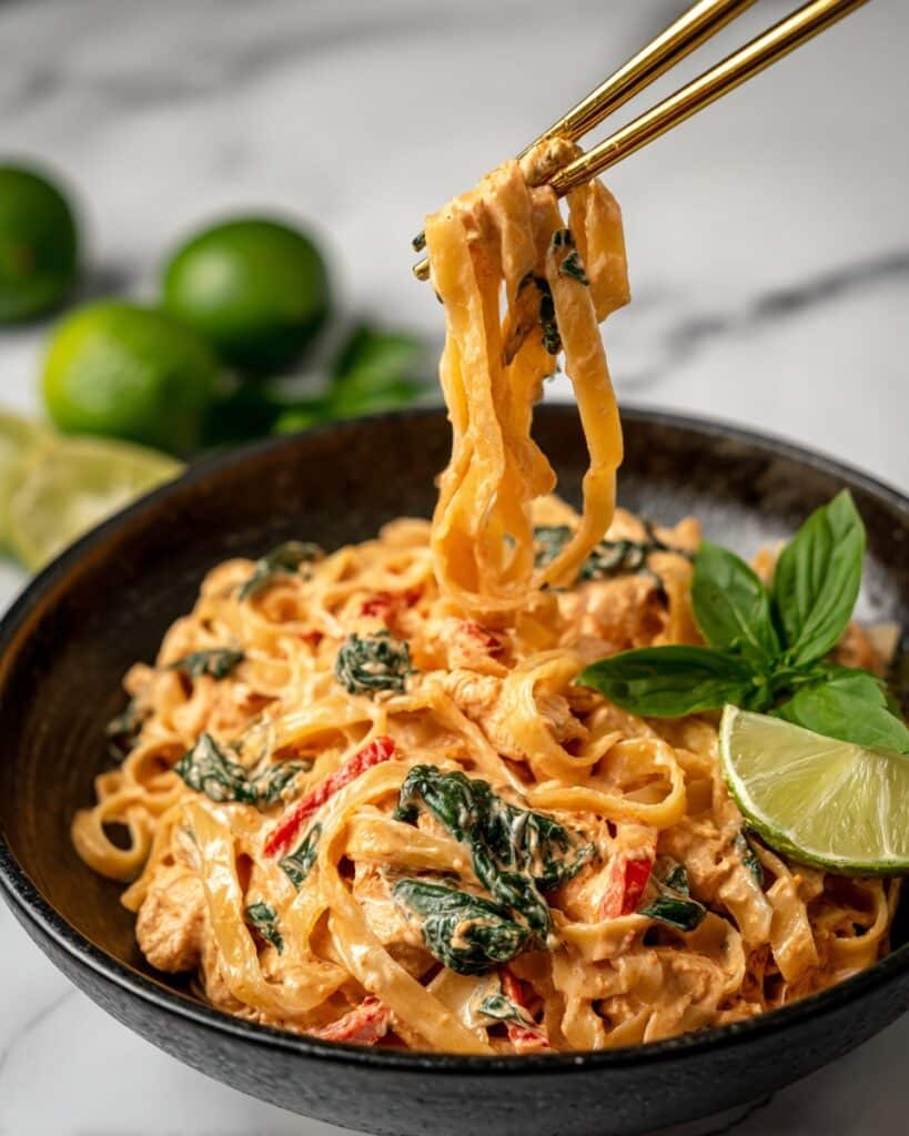 Spicy Peanut Noodles Recipe