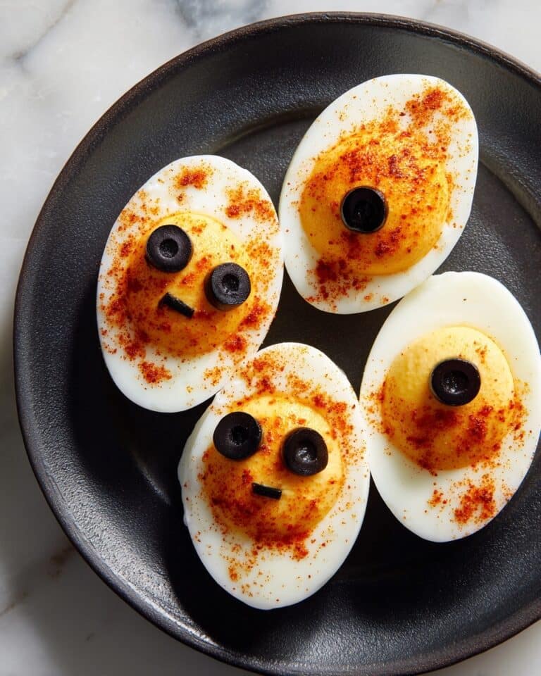 Halloween Deviled Eggs: A Spooky Twist on a Classic Appetizer Recipe