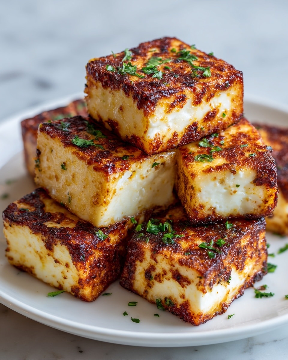 Crispy Air-Fried Halloumi Recipe