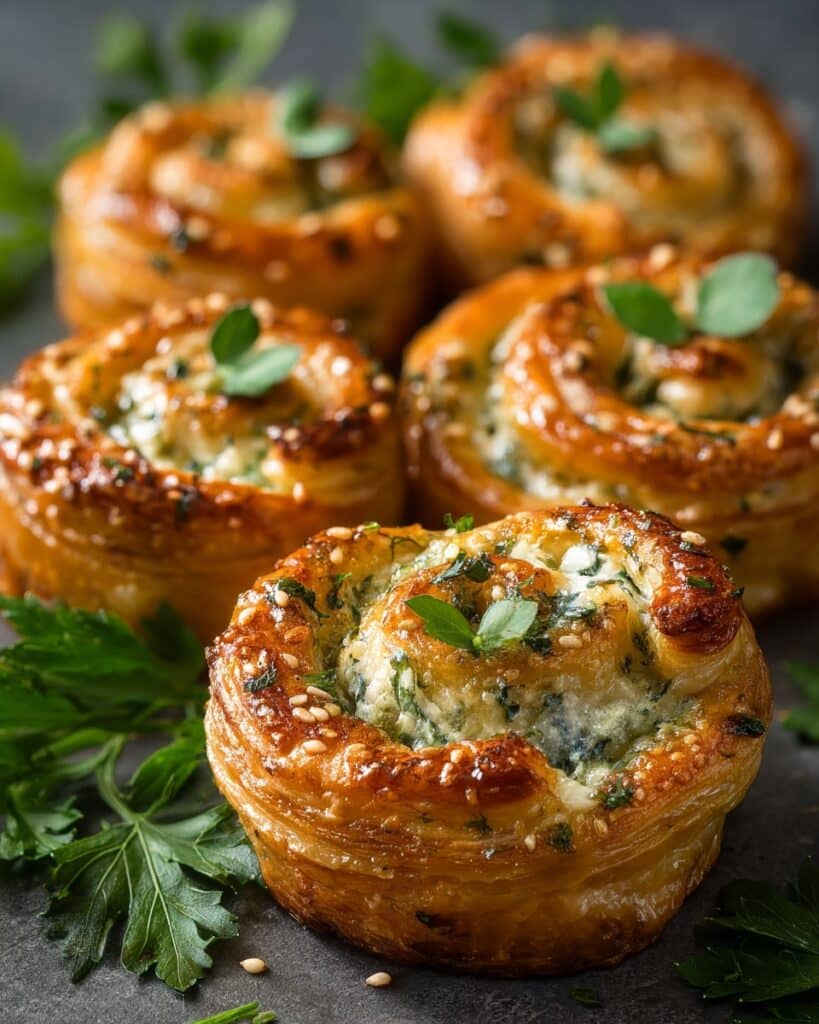 Cream Cheese Spinach Puffs Recipe