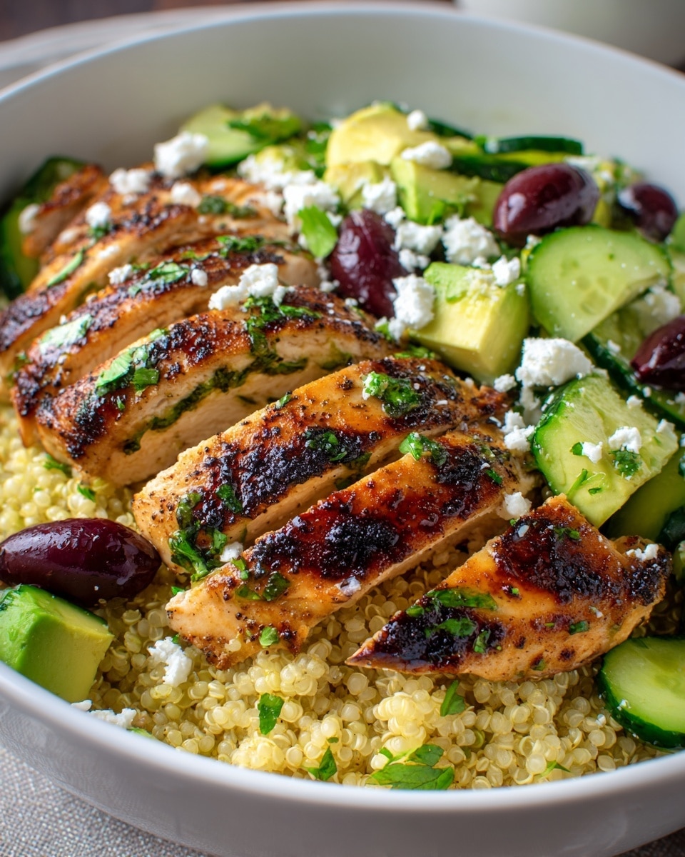 Greek Chicken Power Bowl Recipe - Recipe Image