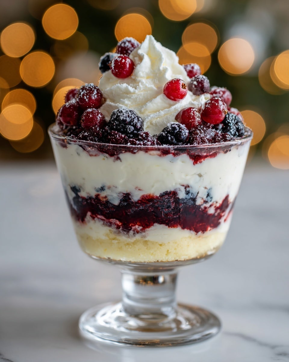 Mixed Berry Trifle Recipe - Recipe Image