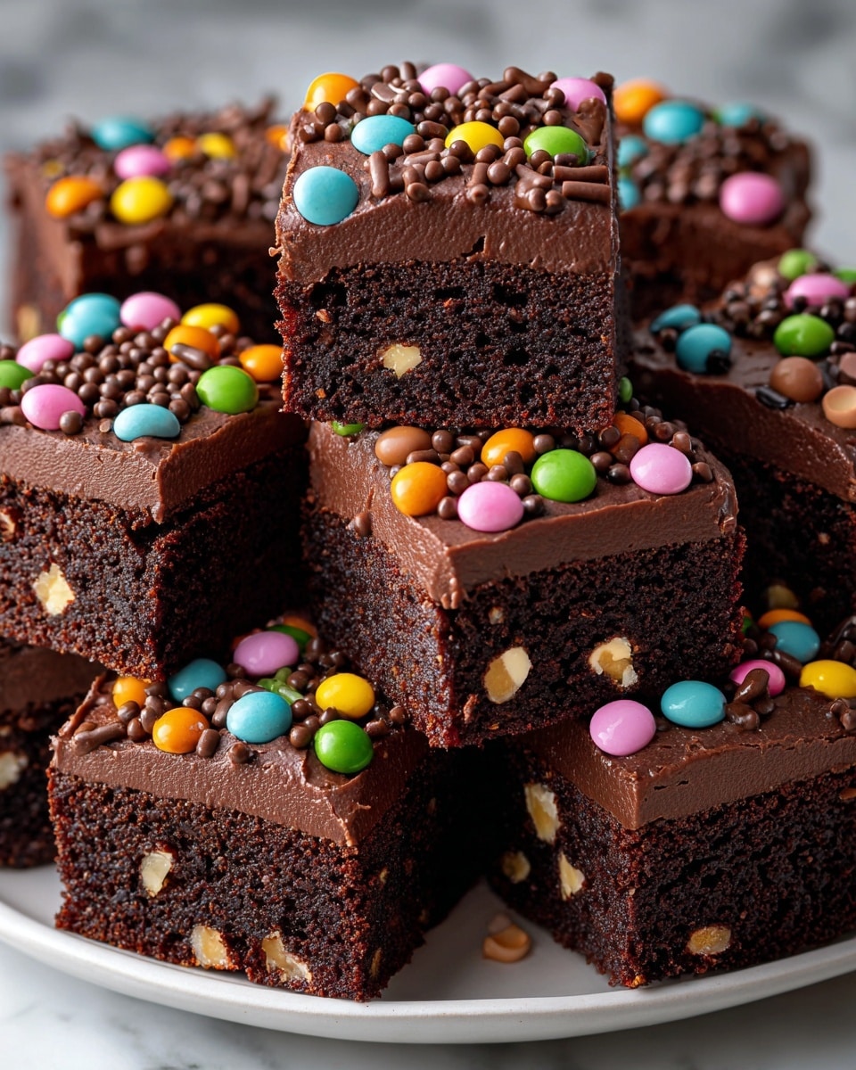 Healthy Cosmic Brownie Protein Bites Recipe - Recipe Image