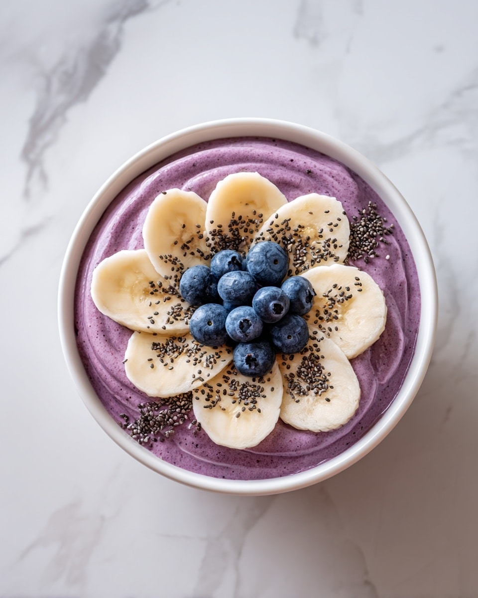 Banana-Blueberry Smoothie Recipe - Recipe Image
