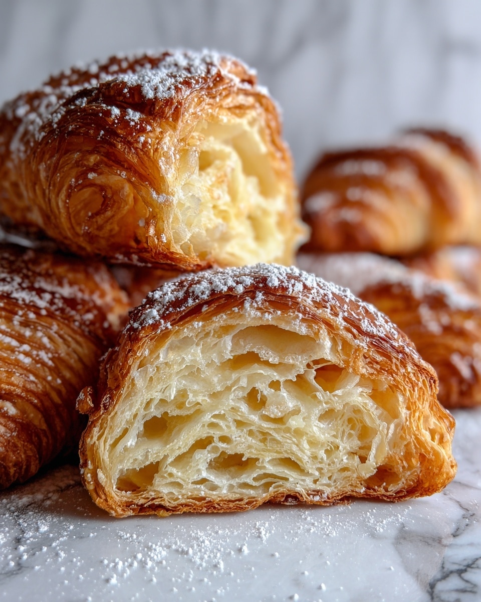Fried Croissant Beignets Recipe - Recipe Image