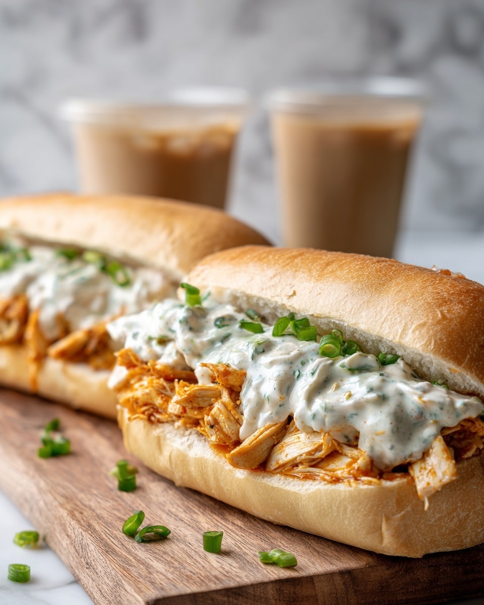 Buffalo Chicken Cheesesteak: A Spicy Twist on a Classic Favorite Recipe - Recipe Image