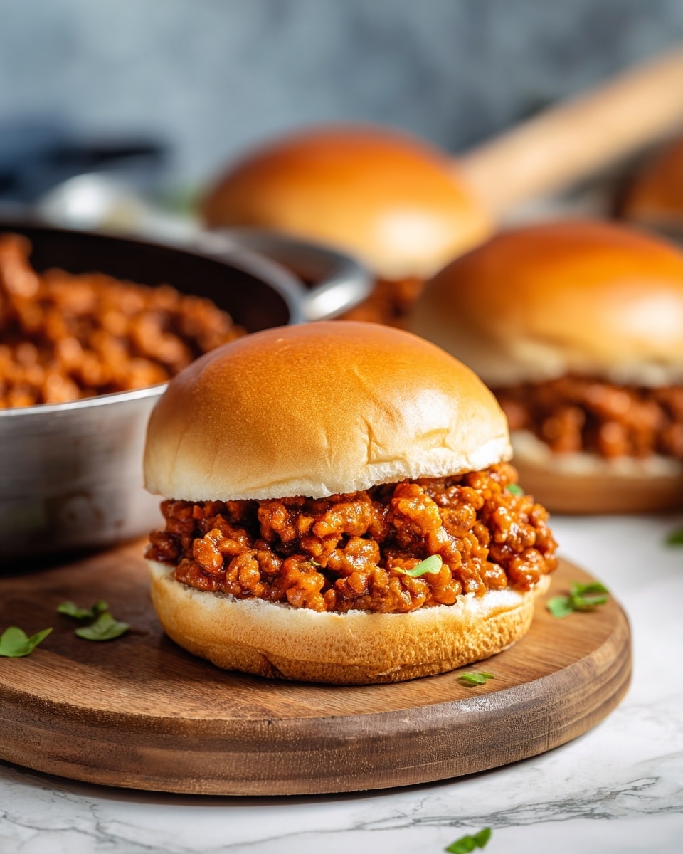 Easy Ground Turkey Sloppy Joes Recipe - Recipe Image