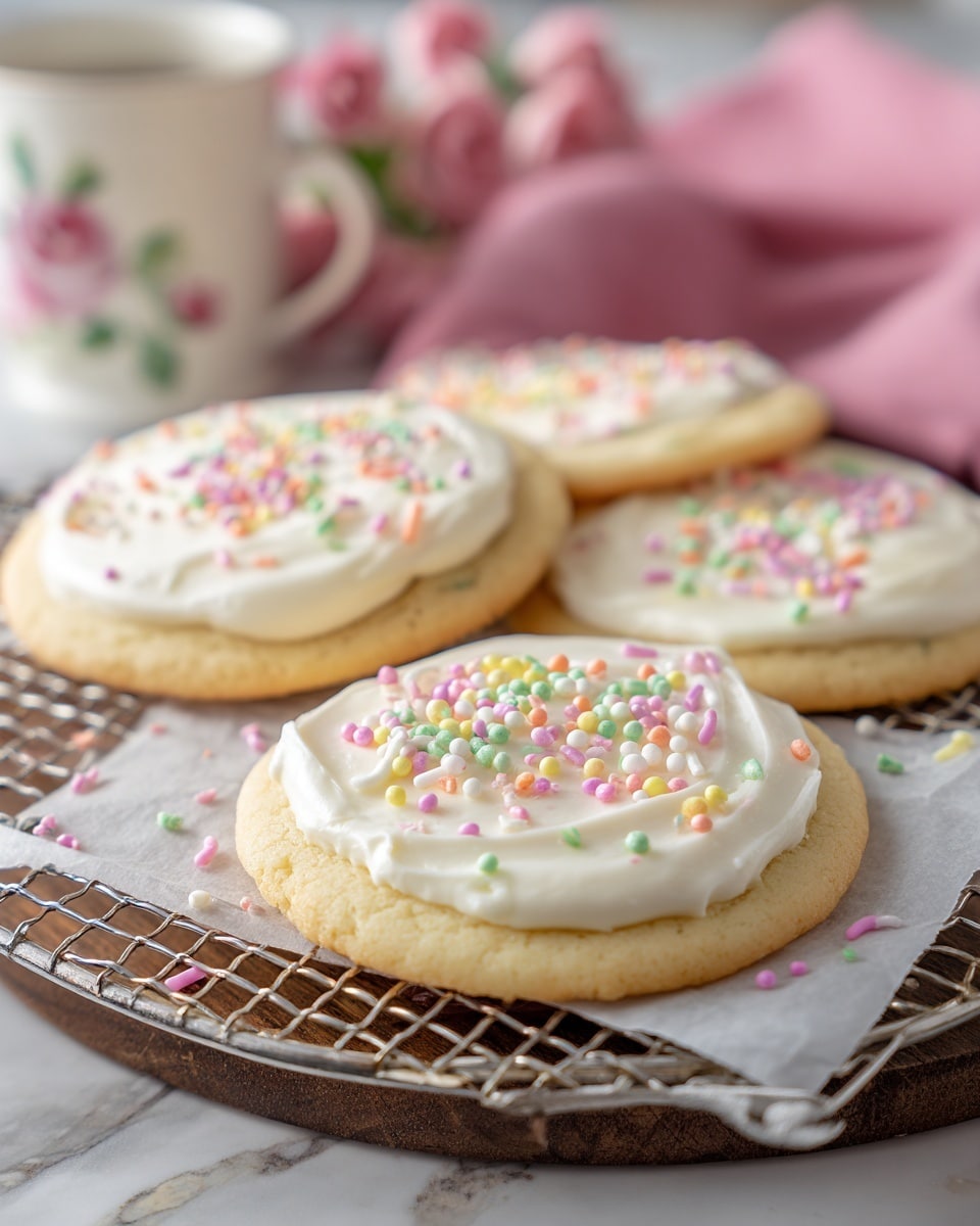 Cream Cheese Sugar Cookies Recipe - Recipe Image