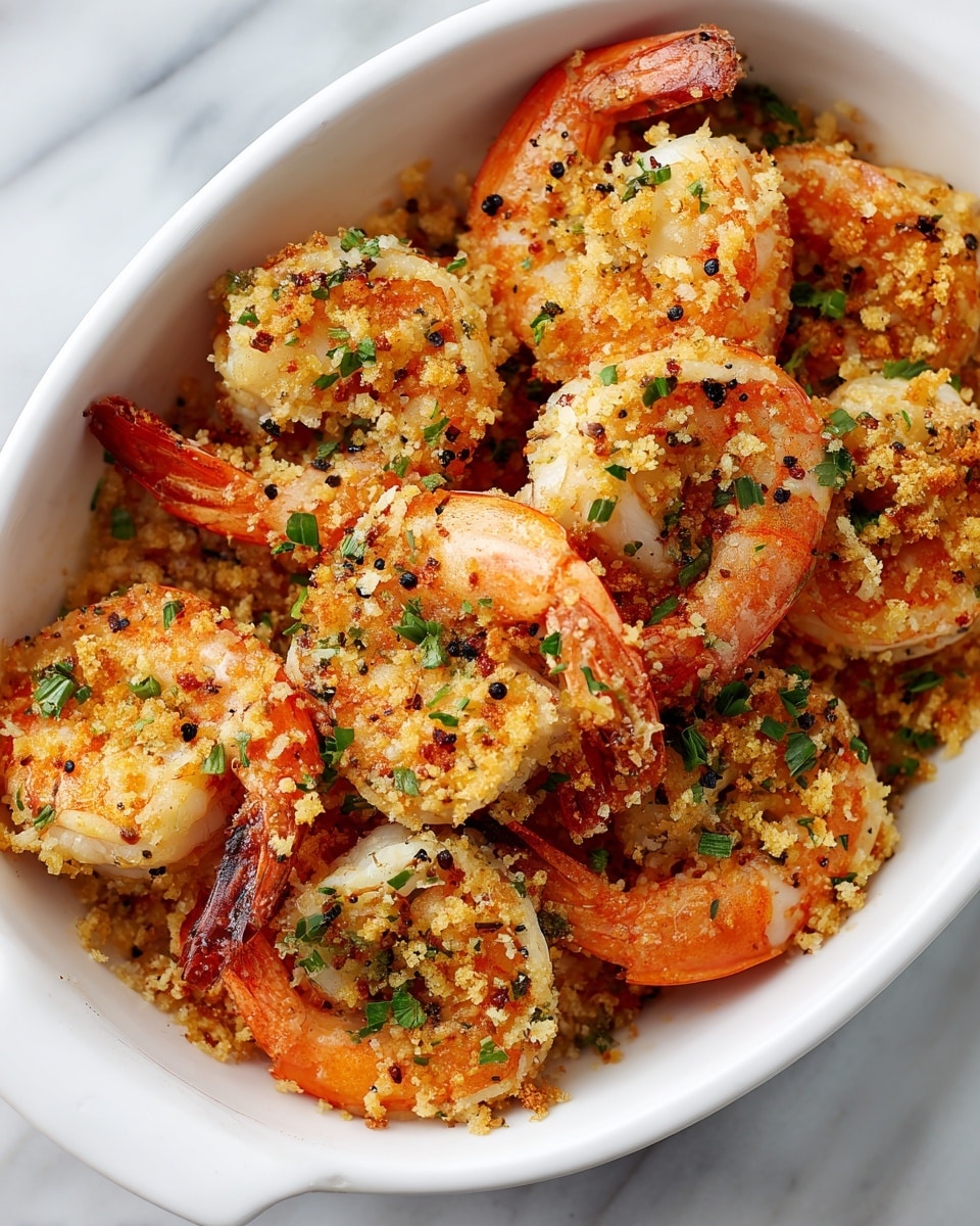Garlic Parmesan Baked Shrimp Recipe - Recipe Image