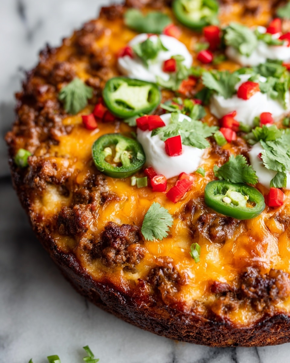 Baked Beef Chile Rellenos Casserole Recipe - Recipe Image