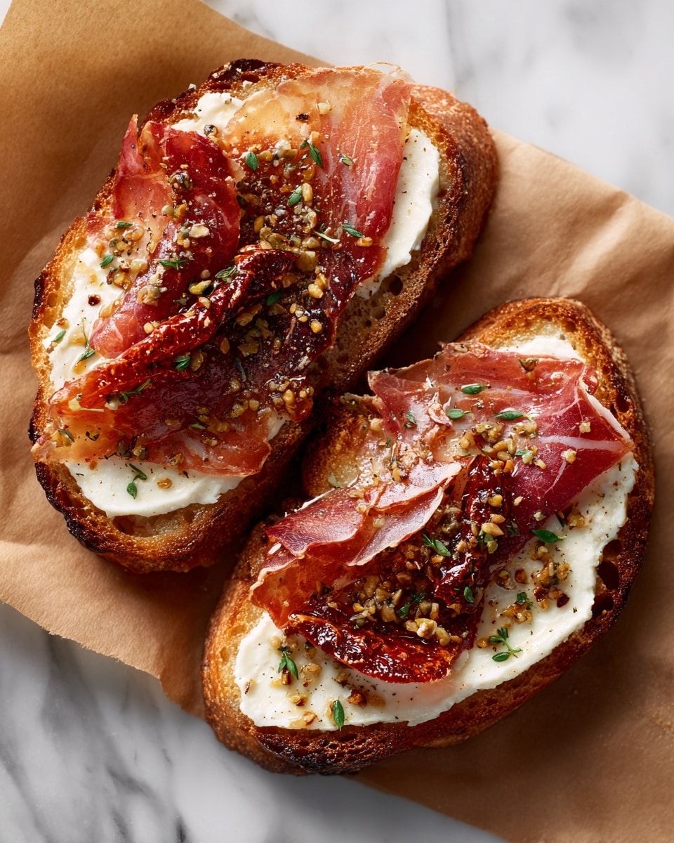 Coppa Focaccia Toast with Zhug Recipe - Recipe Image