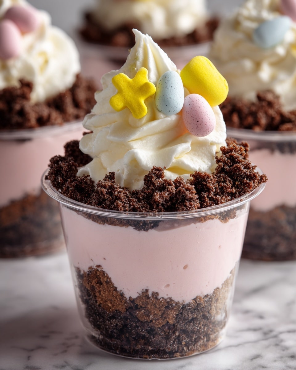 Easter Dirt Cups Recipe - Recipe Image