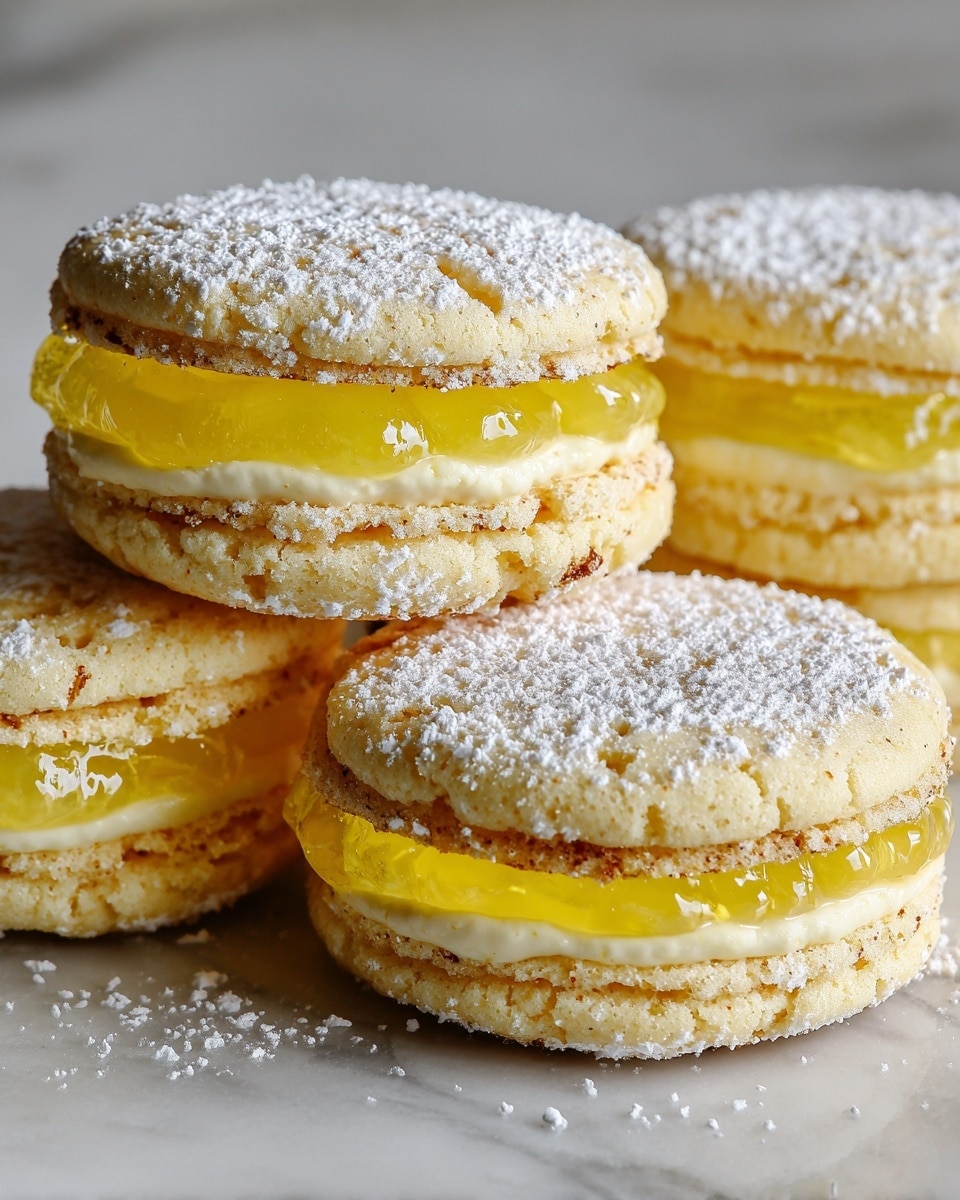 Stuffed Lemon Cookies Recipe - Recipe Image
