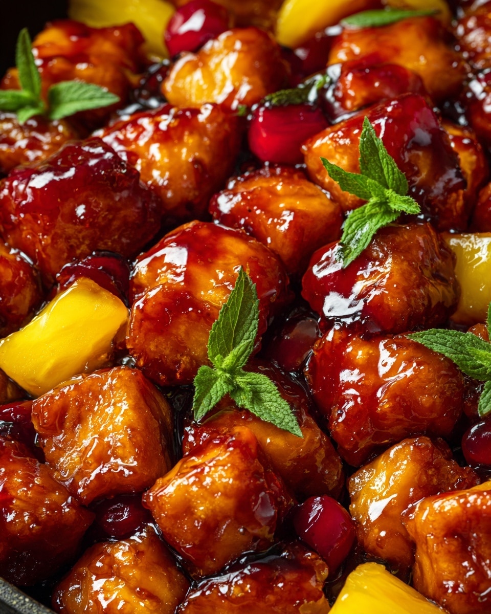 Sticky Pineapple Chicken Recipe - Recipe Image