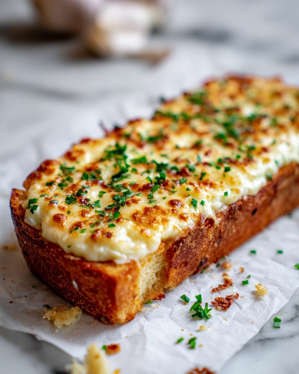 Garlic Cheese Bread Recipe - Recipe Image