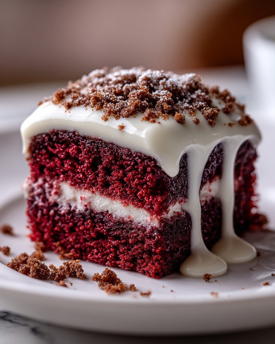 Red Velvet Cinnamon Rolls Recipe - Recipe Image