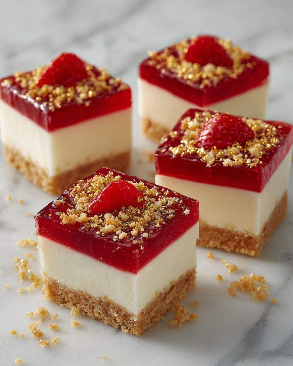 Rhubarb Cheesecake Squares Recipe - Recipe Image
