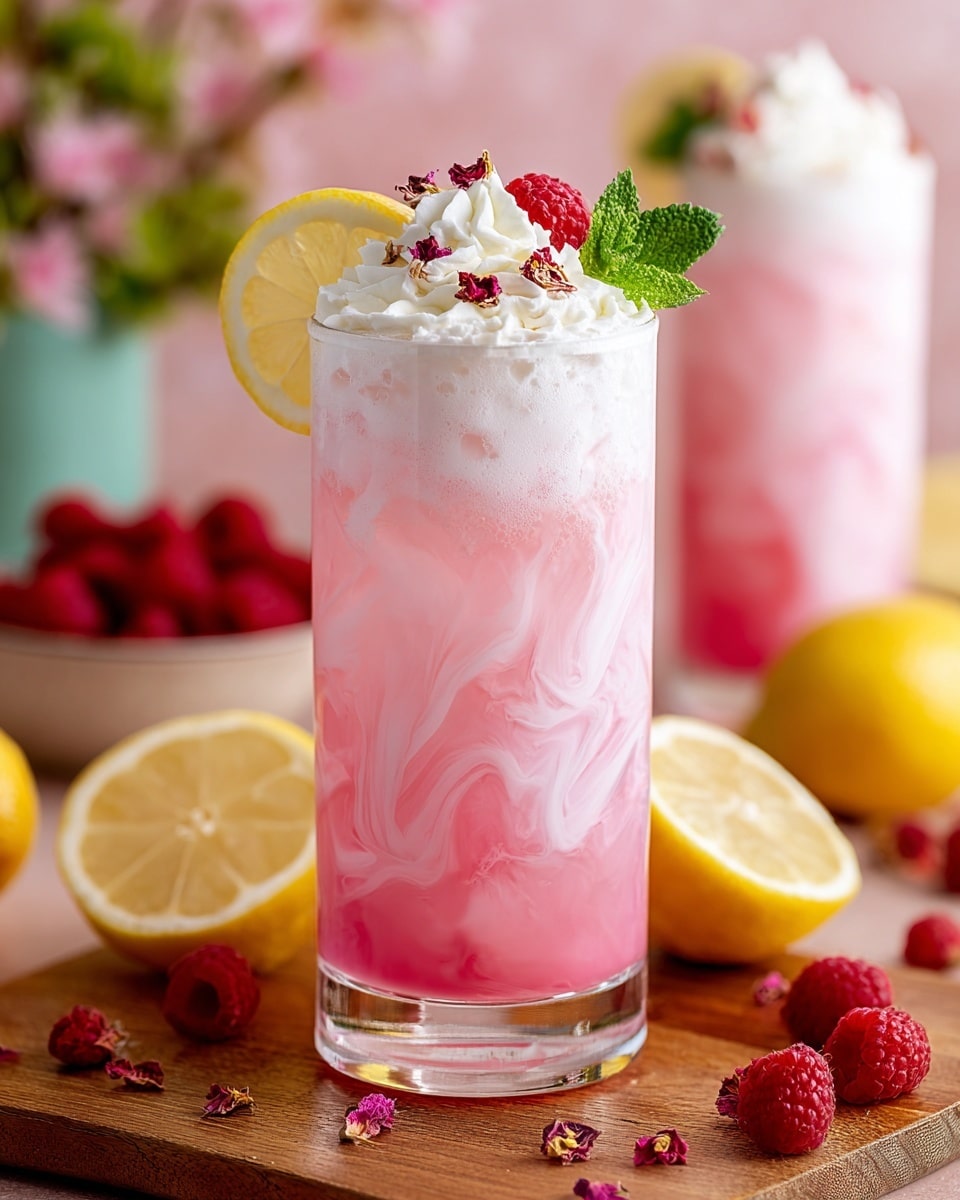 Whipped Pink Lemonade Drink: The Ultimate Summer Recipe - Recipe Image