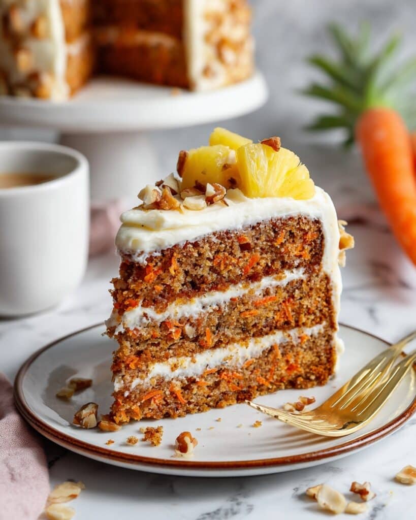 Hawaiian Carrot Pineapple Cake Recipe