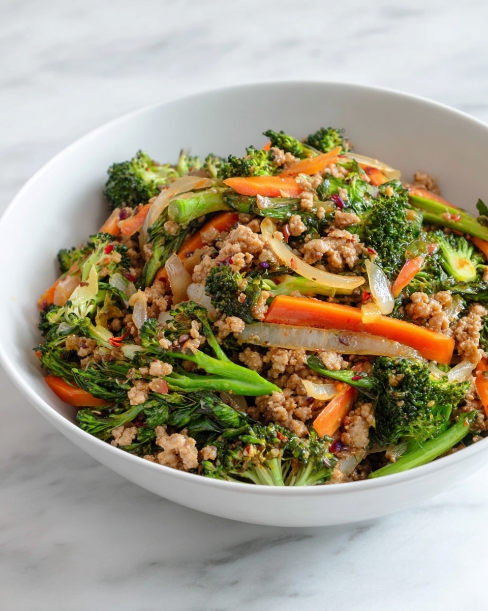 Ground Turkey Stir Fry with Broccoli Recipe - Recipe Image
