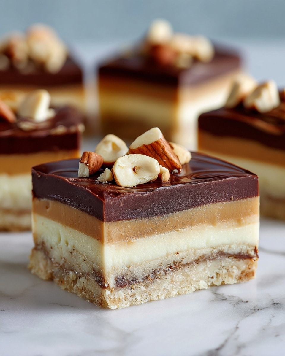 No-Bake Peanut Butter Bars Recipe - Recipe Image