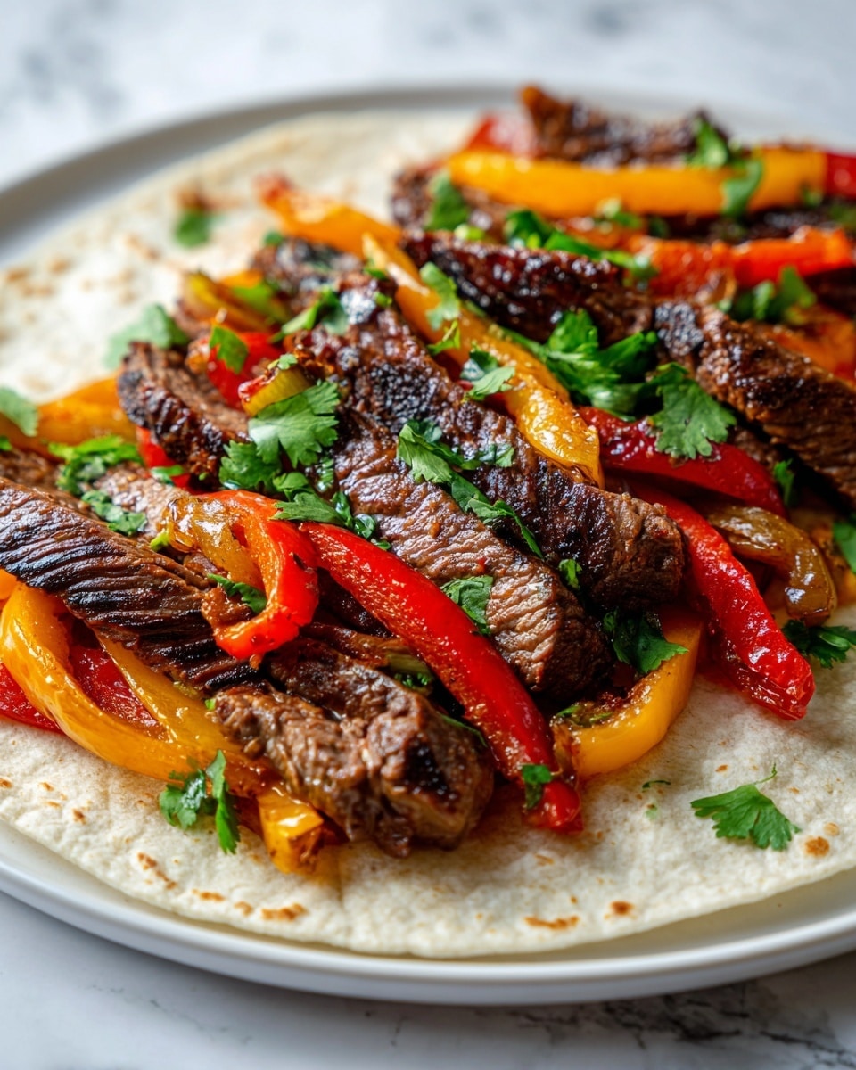 Steak Fajitas: A Flavorful Feast Recipe - Recipe Image