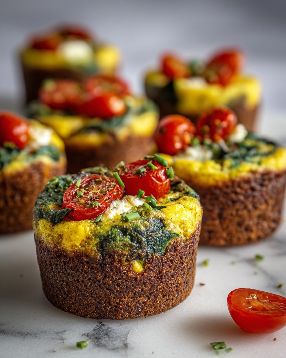 Veggie-Loaded Breakfast Frittata Cups Recipe - Recipe Image