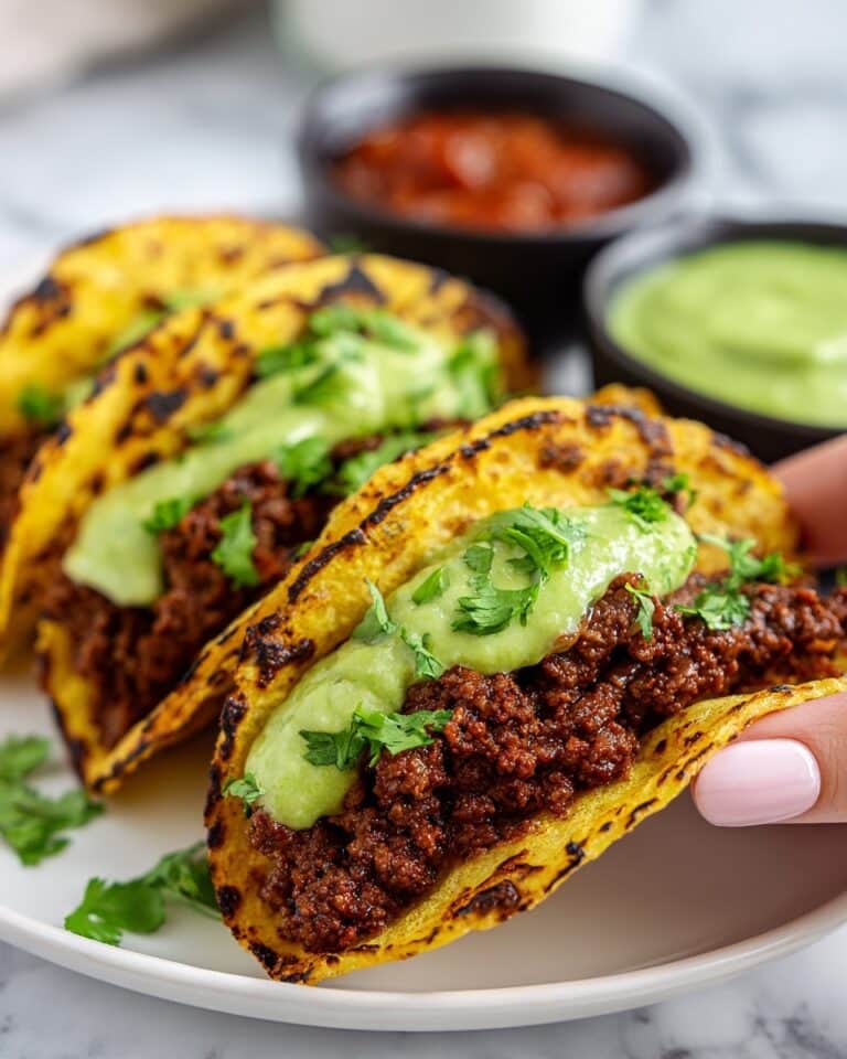 Crispy Ground Beef Tacos Recipe