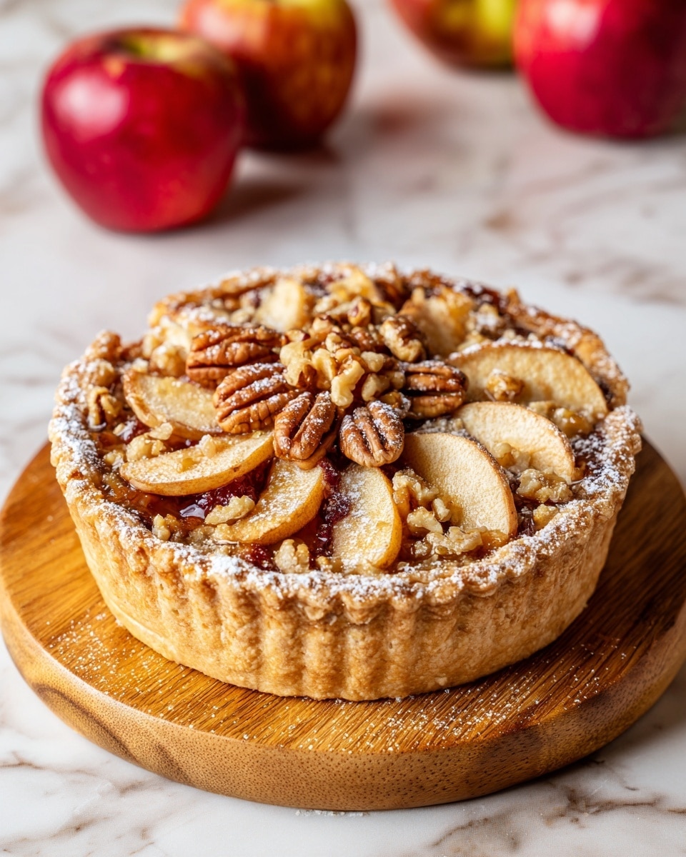 Gluten Free Caramel Apple Tart Recipe - Recipe Image