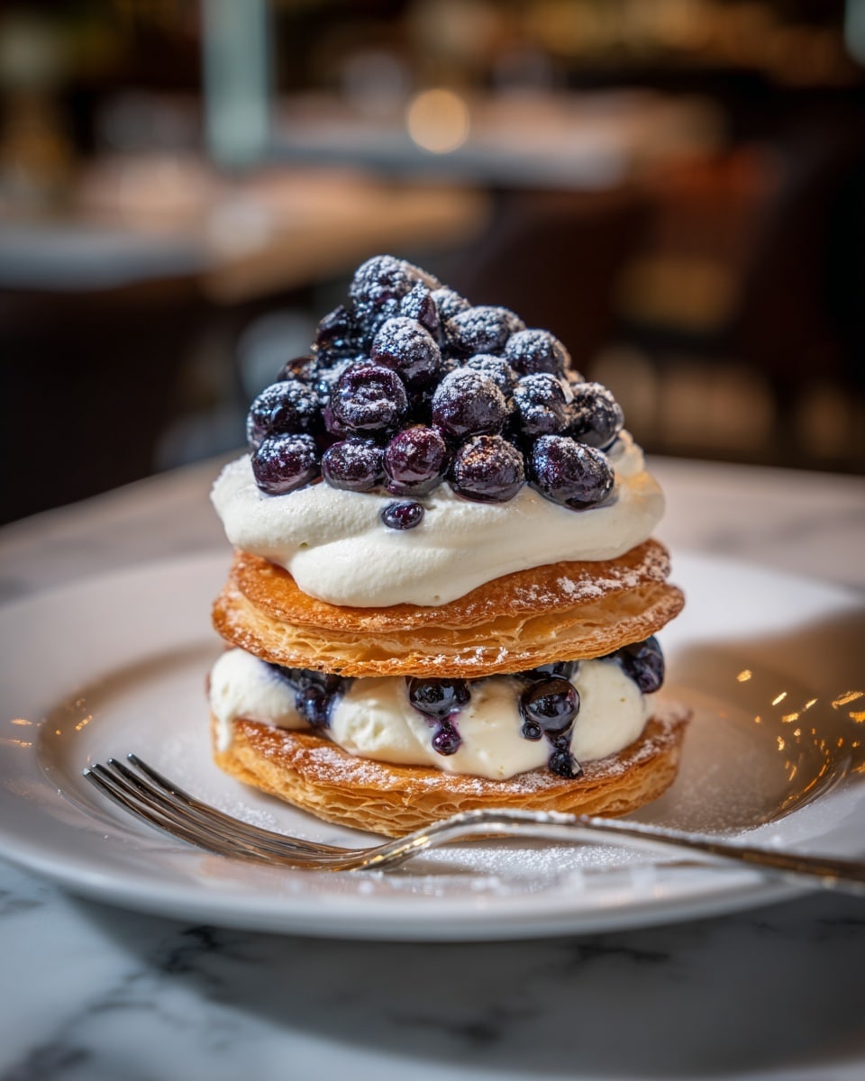 White Chocolate Blueberry Lasagna Recipe - Recipe Image