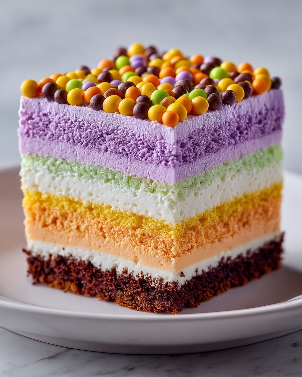 Halloween Lush Dessert Recipe - Recipe Image