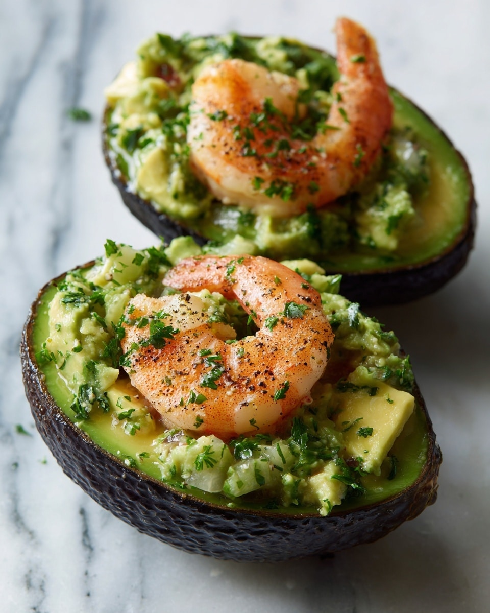 Shrimp Stuffed Avocados Recipe - Recipe Image