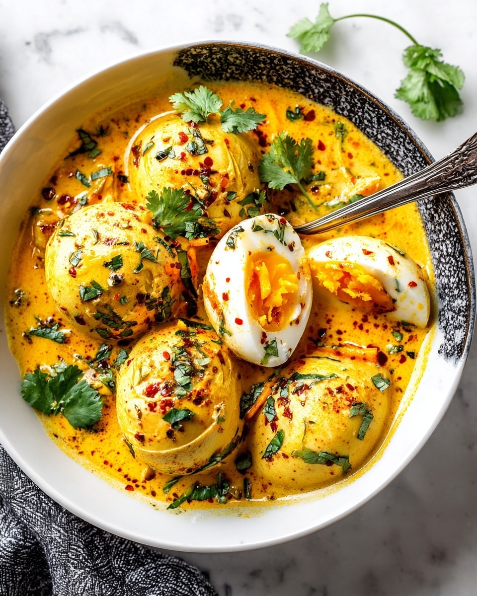 Sri Lankan Egg Curry Recipe - Recipe Image