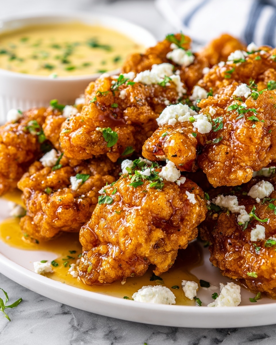 Crispy Hot Honey Feta Chicken Recipe - Recipe Image
