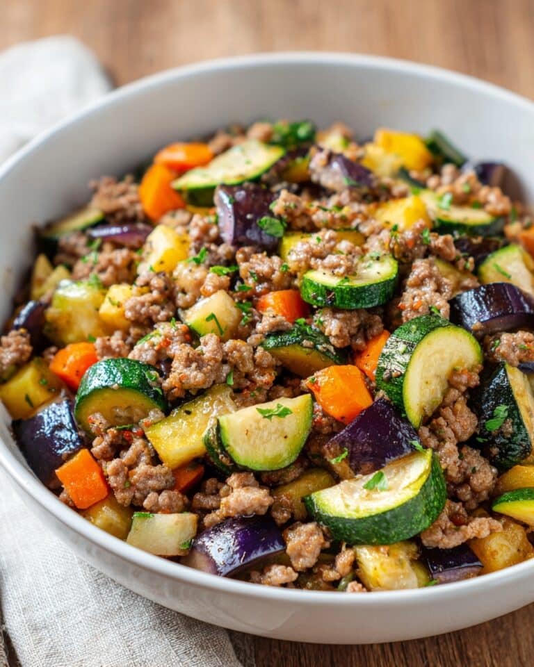 Mediterranean Ground Beef Stir-Fry Recipe