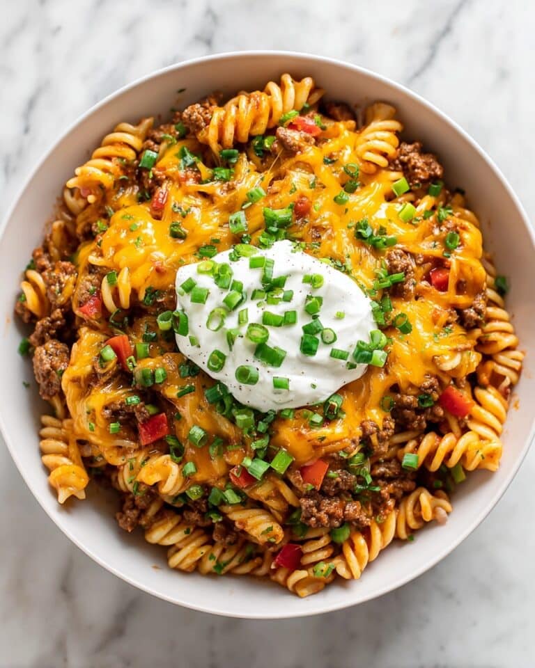 One Pot Beef Taco Pasta Recipe