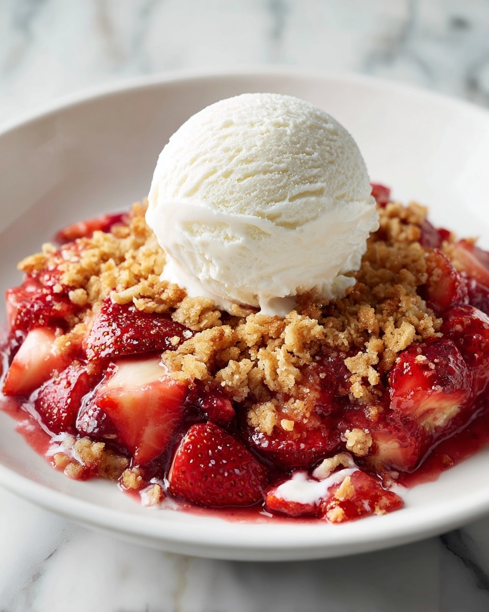 Strawberry Cobbler Recipe - Recipe Image