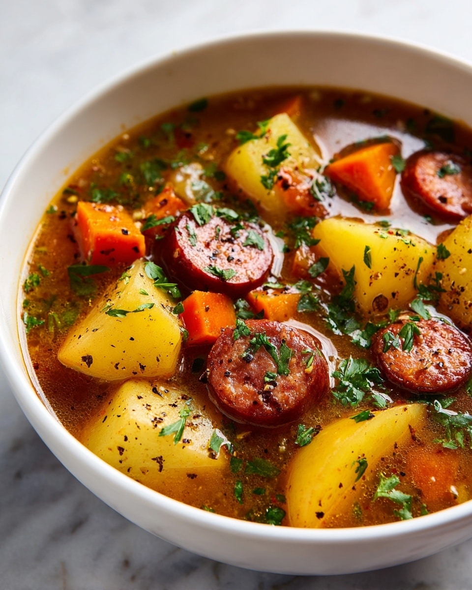 Kielbasa Potato Soup Recipe